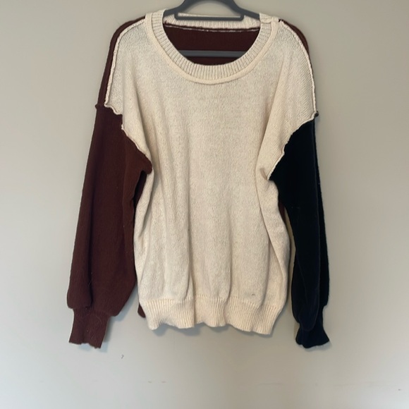 Colour block sweater - Picture 1 of 2